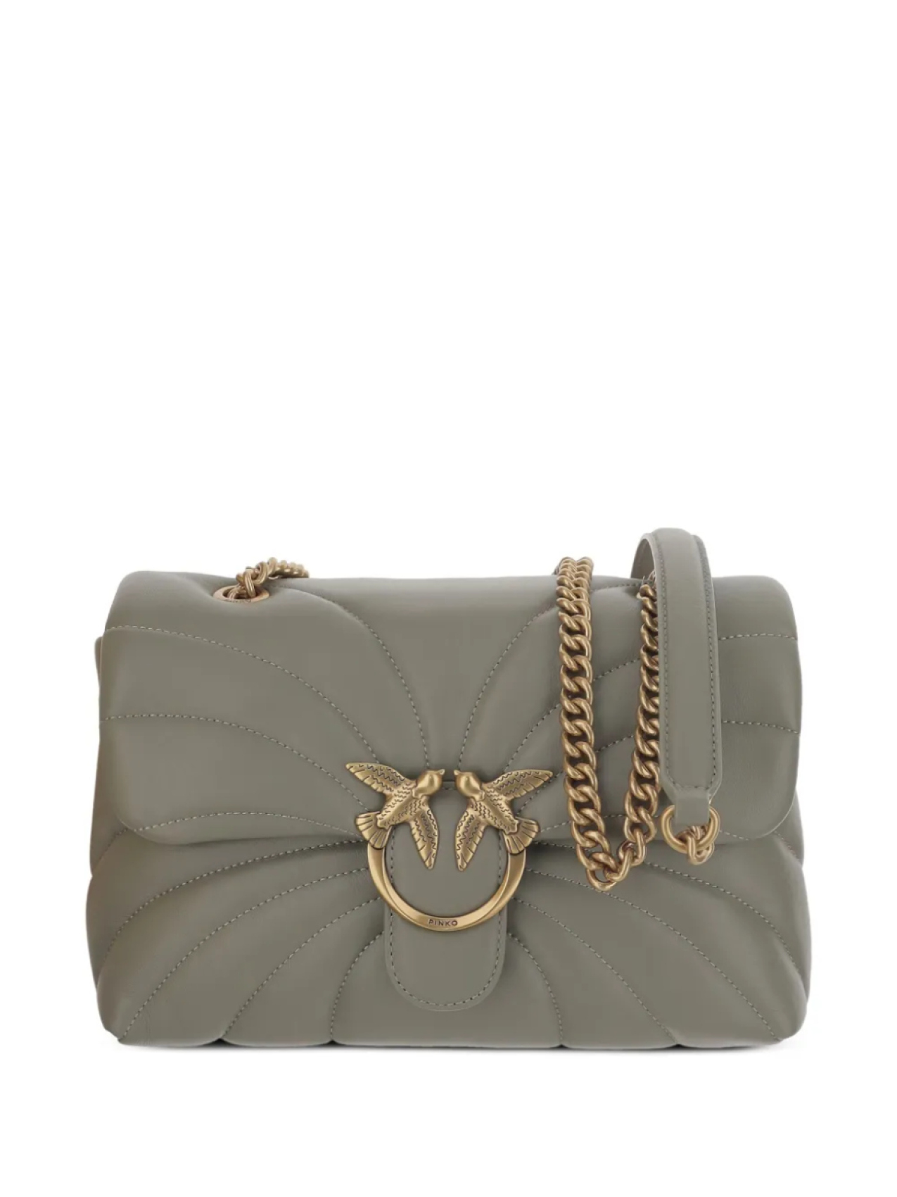 

Сумка PINKO Classic Love Puff Butterfly, зеленый