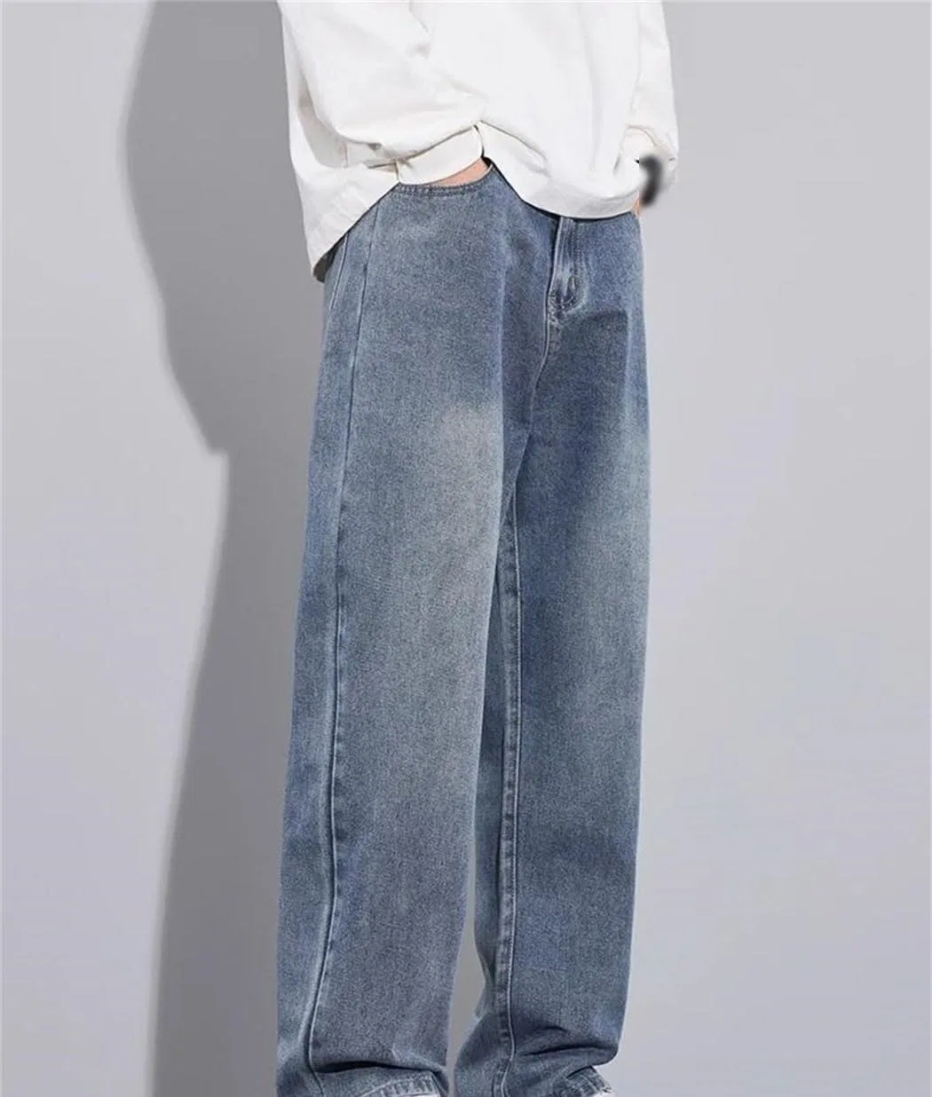 Джинсы свободные Men‘s Wide Leg Jeans, 3 — фото 2