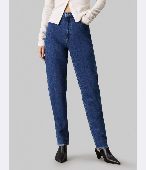 

Джинсы Mom fit Calvin Klein Jeans, синий