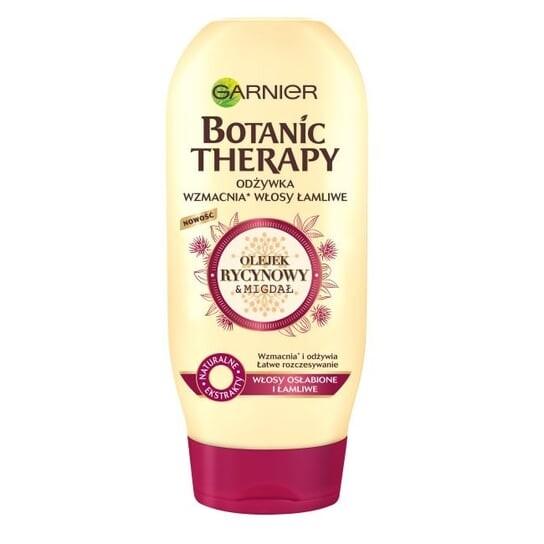 

Кондиционер для волос с касторовым маслом и миндалем, 200 мл Garnier, Botanic Therapy