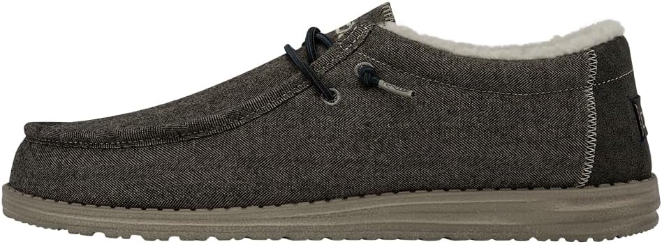 

Мужские туфли Hey Dude All Wally Styles, Мужская обувь, Мужские лоферы на шнурках, Удобные и легкие Heydude, шоколадный