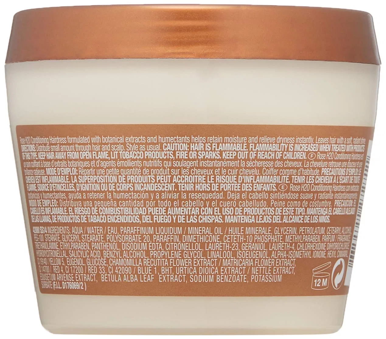 Крем-кондиционер для волос Rose H2O Creme Conditioning Hairdress 227 г от Mizani Mizani — фото 2