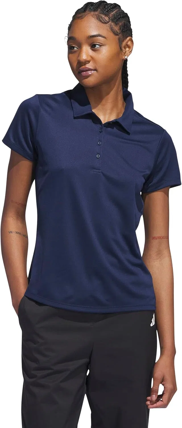 Женское поло adidas Collegiate Navy — фото 3