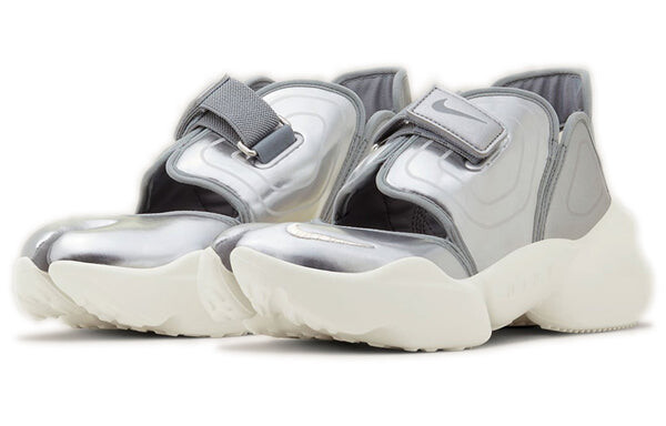 Кроссовки аква рифт Nike, серебряный — фото 3