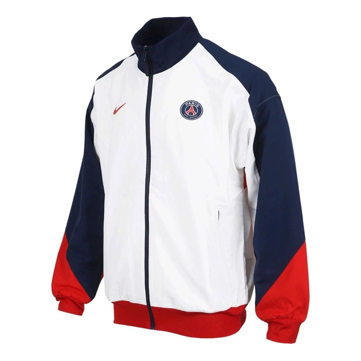 

Футбольная куртка Nike Paris Saint-Germain Dri-Fit Strike, азиатский размер, цвет «Белый, темно-синий»