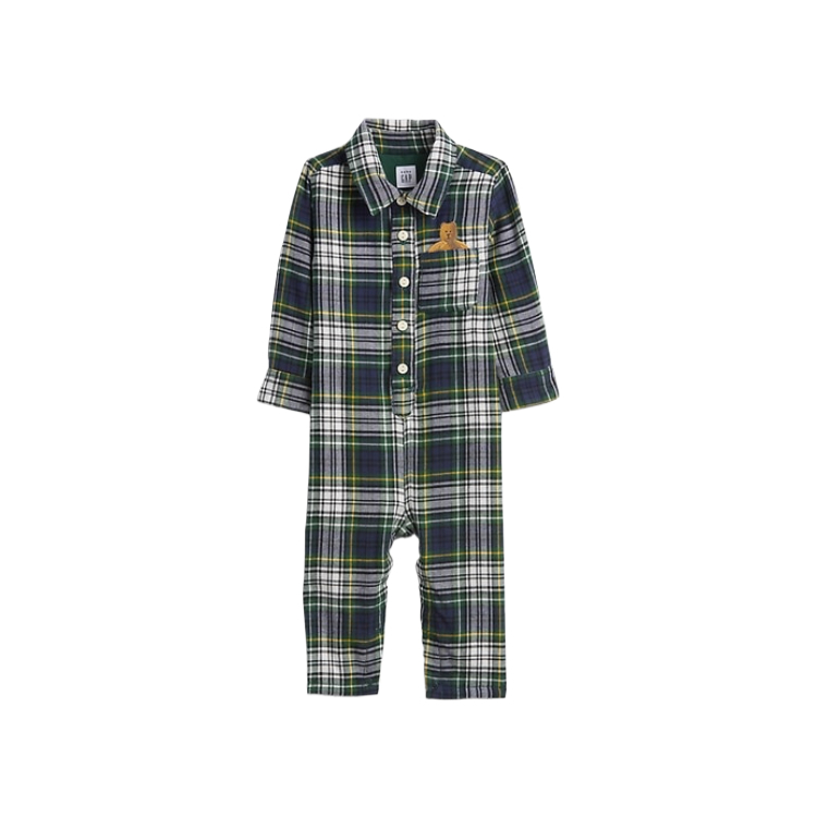 Комбинезон для младенцев и малышей Infant And Toddler GAP, зеленый — фото 3