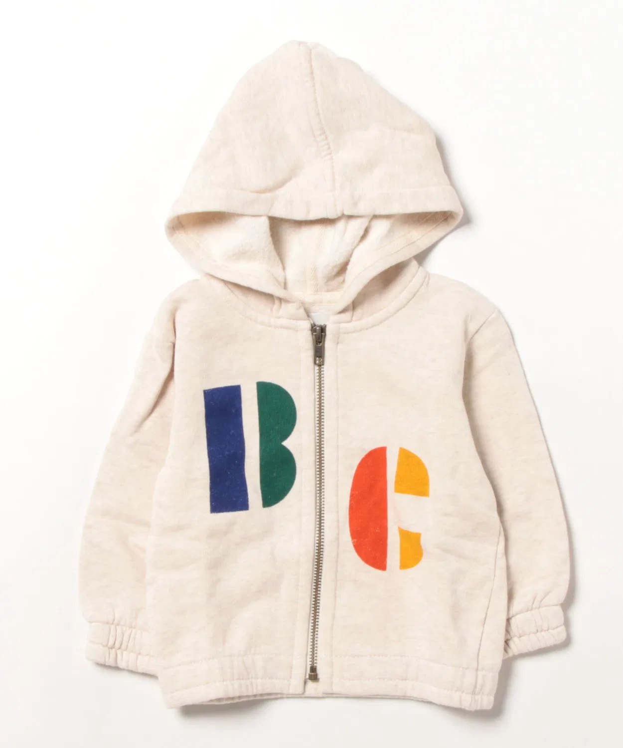 Детская кофта на молнии Bobo Choses Multicolor B.C бежевый — фото 3