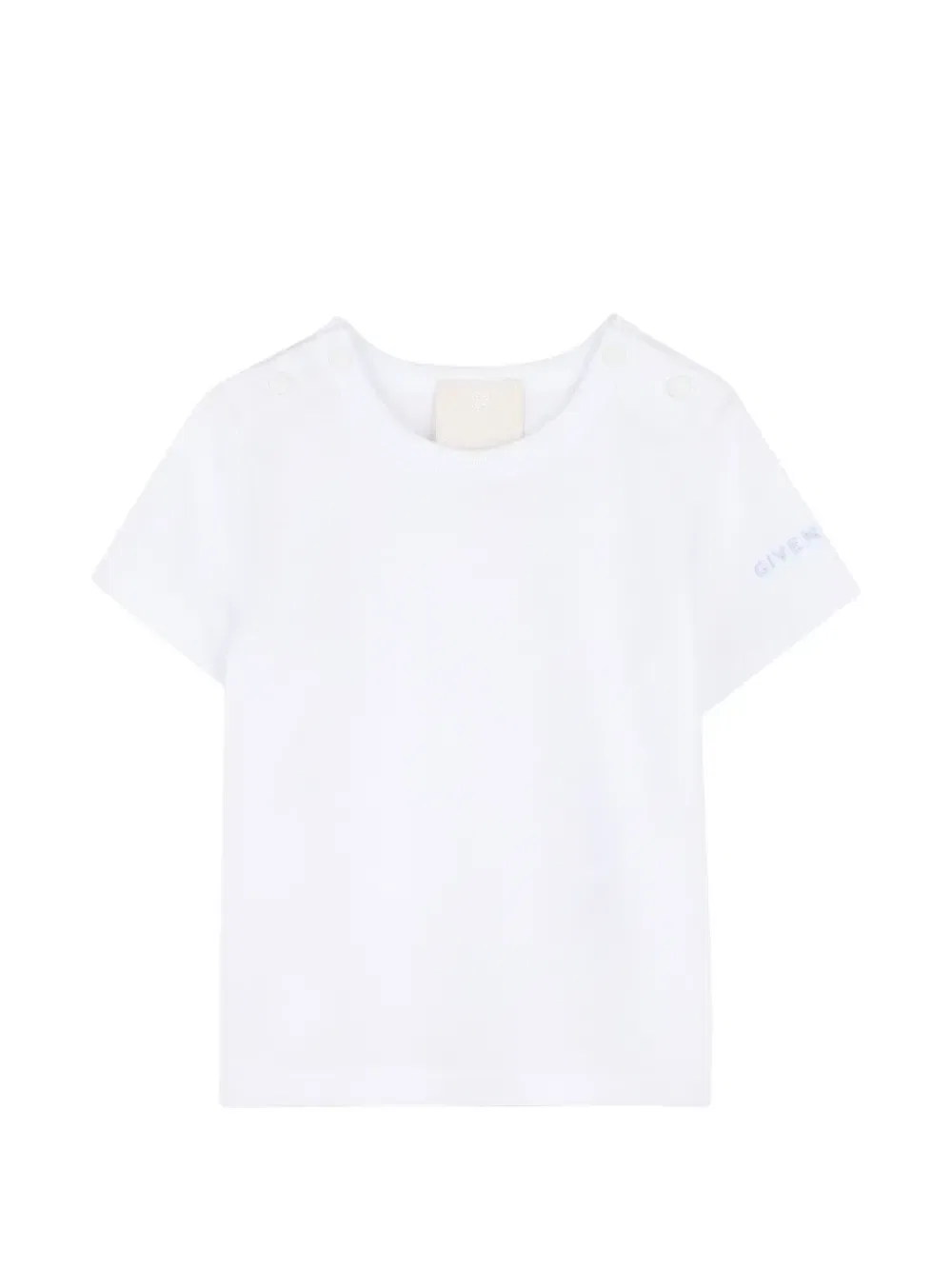 Комплект из футболки и комбинезона с принтом Givenchy Kids, белый — фото 3