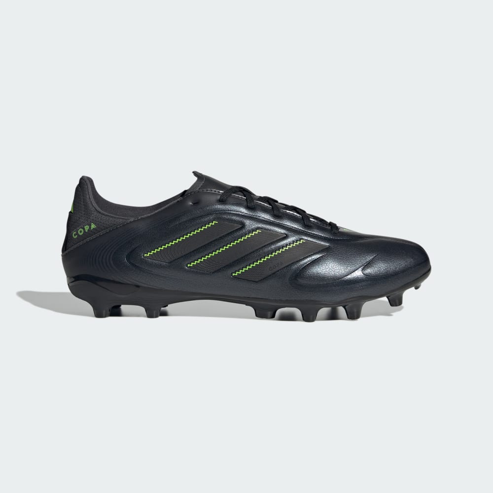 Бутсы Adidas Copa Pure 3 League Firm/Multi-Ground Cleats, цвет Core Black/Dgh Solid Grey/Lucid Lemon — фото 2