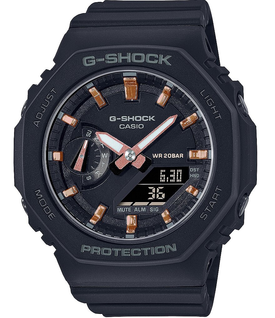 

Женские аналоговые часы G-Shock с пряжкой и застежкой, черный