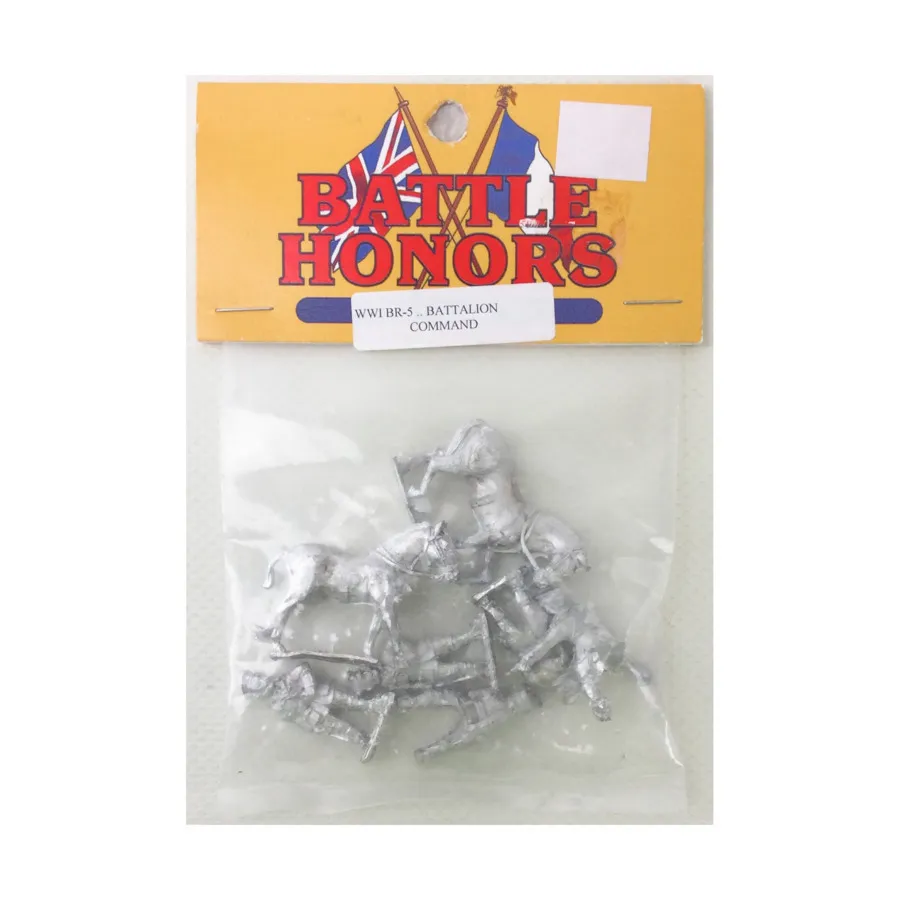 

Командование британского батальона, Battle Honors - World War I (25mm)