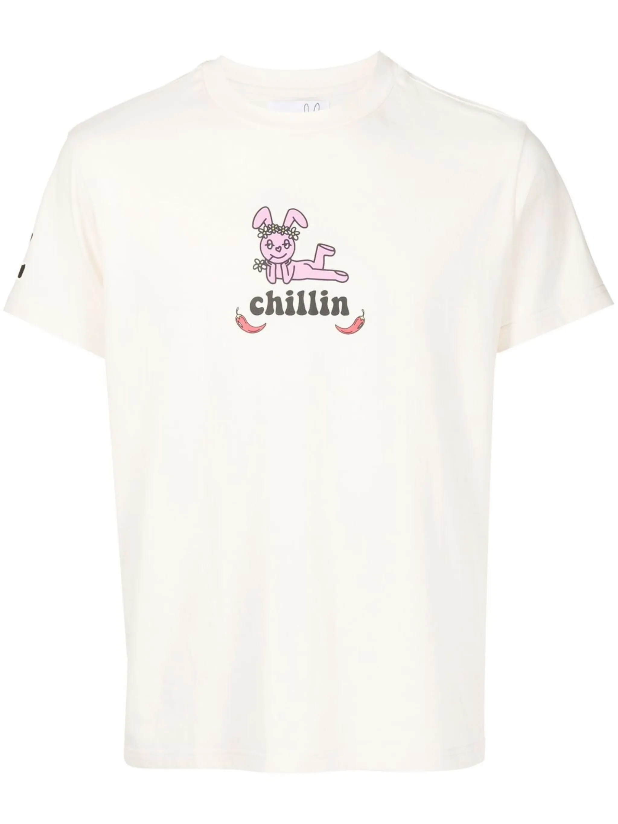 

Футболка с графичным принтом Natasha Zinko, бежевый