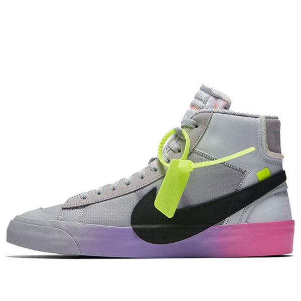 

Кроссовки x off white x serena williams blazer studio mid Nike, серый