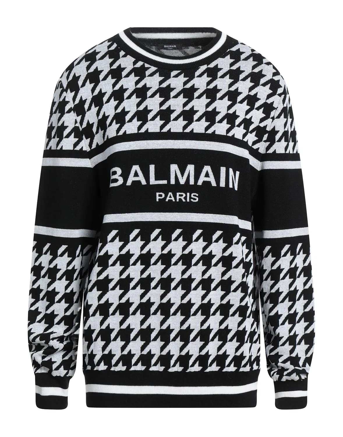 Свитер с логотипом Balmain Black