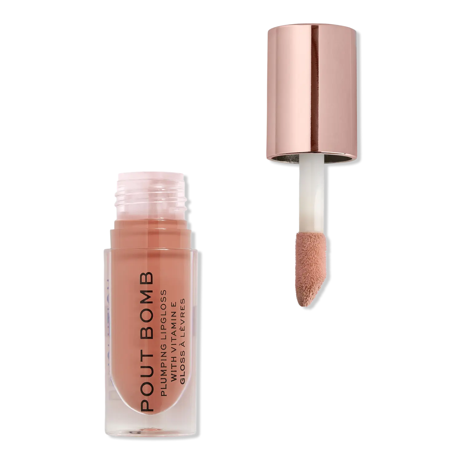 

Блеск для губ Original Pout Bomb Plumping Gloss Revolution Beauty, Candy (blush pink)