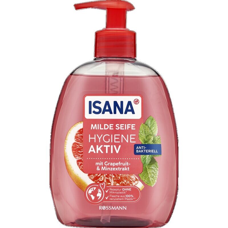 

Мягкое мыло гигиеническое активное ISANA, 500 ml