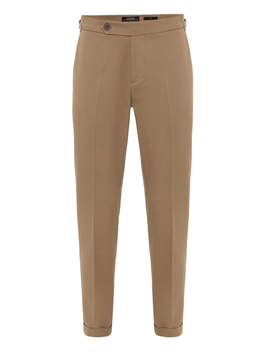 

Узкие брюки со складками Antioch, Mottled Brown