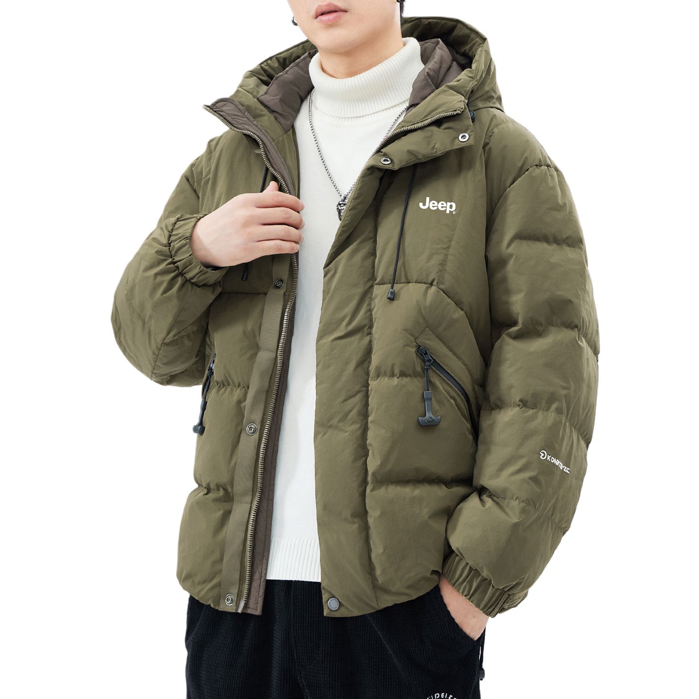 

Куртка пуховая Leisure Collection мужская Jeep, зеленый