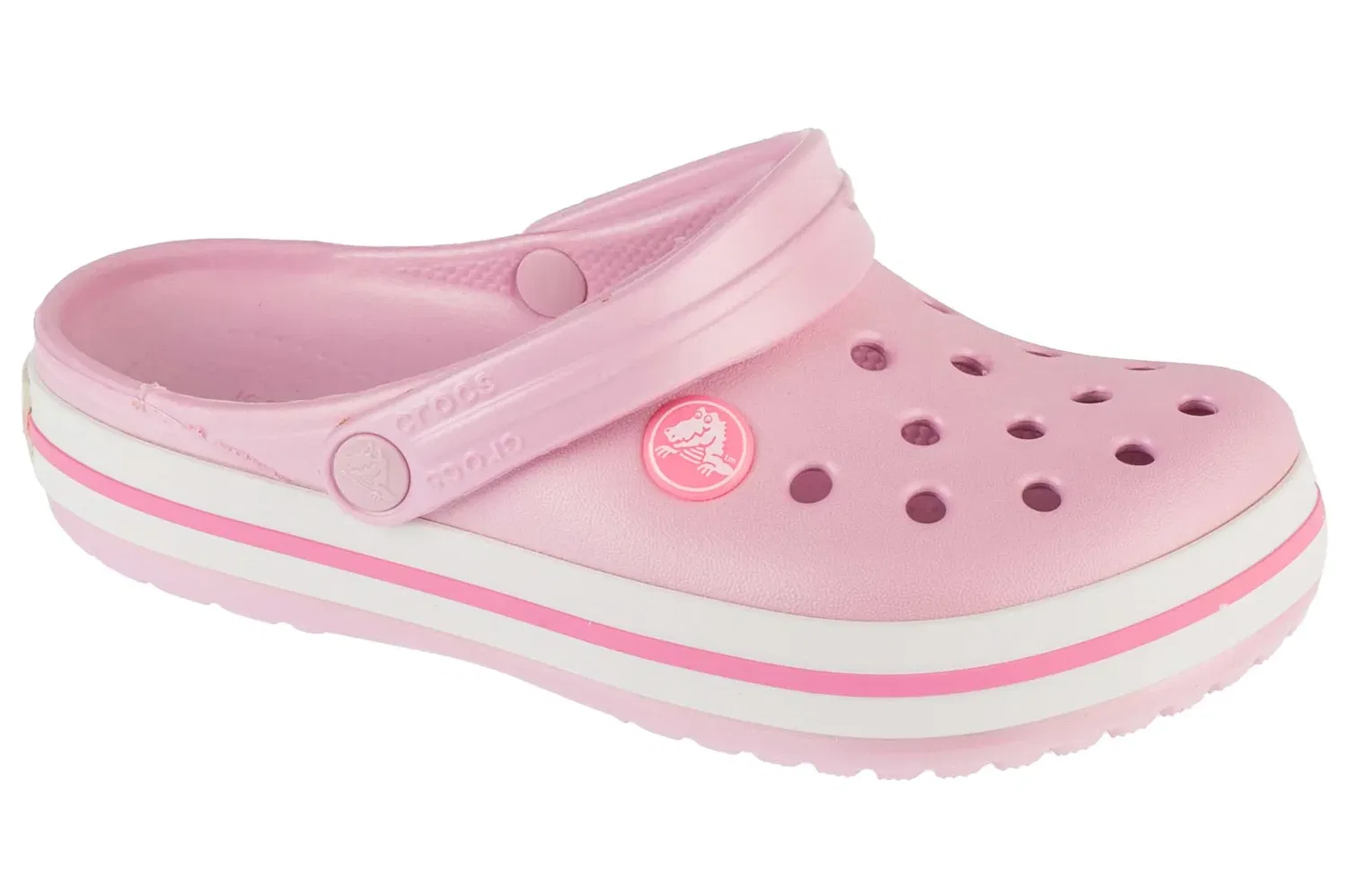 Пляжная обувь Crocs Crocband Clog K розовый