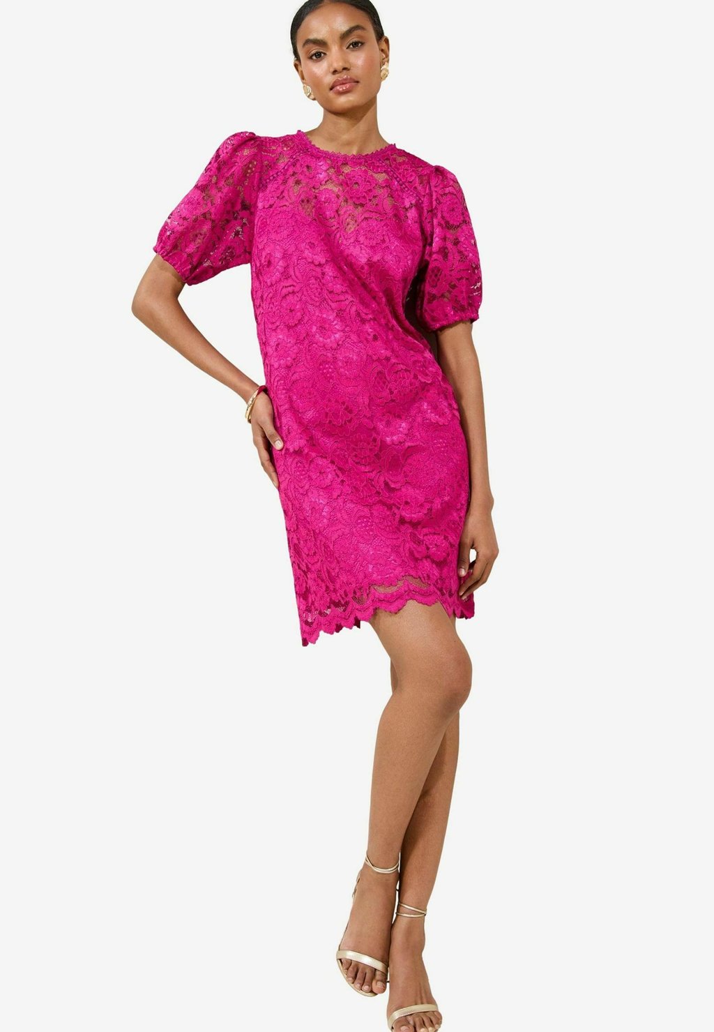

Коктейльное/вечернее платье REGULAR FIT SHORT SLEEVE Lipsy, розовый