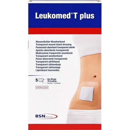 

BSN Medical Leukomed T Plus 5 Прозрачные повязки для ран большого размера