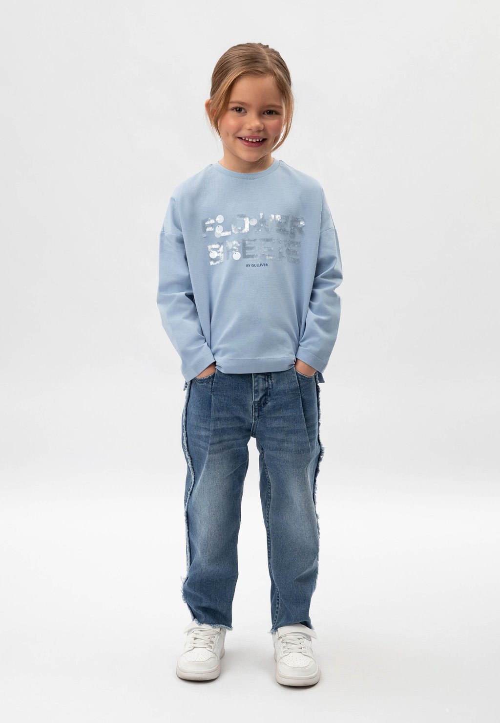 

Зауженные джинсы Gulliver, синий