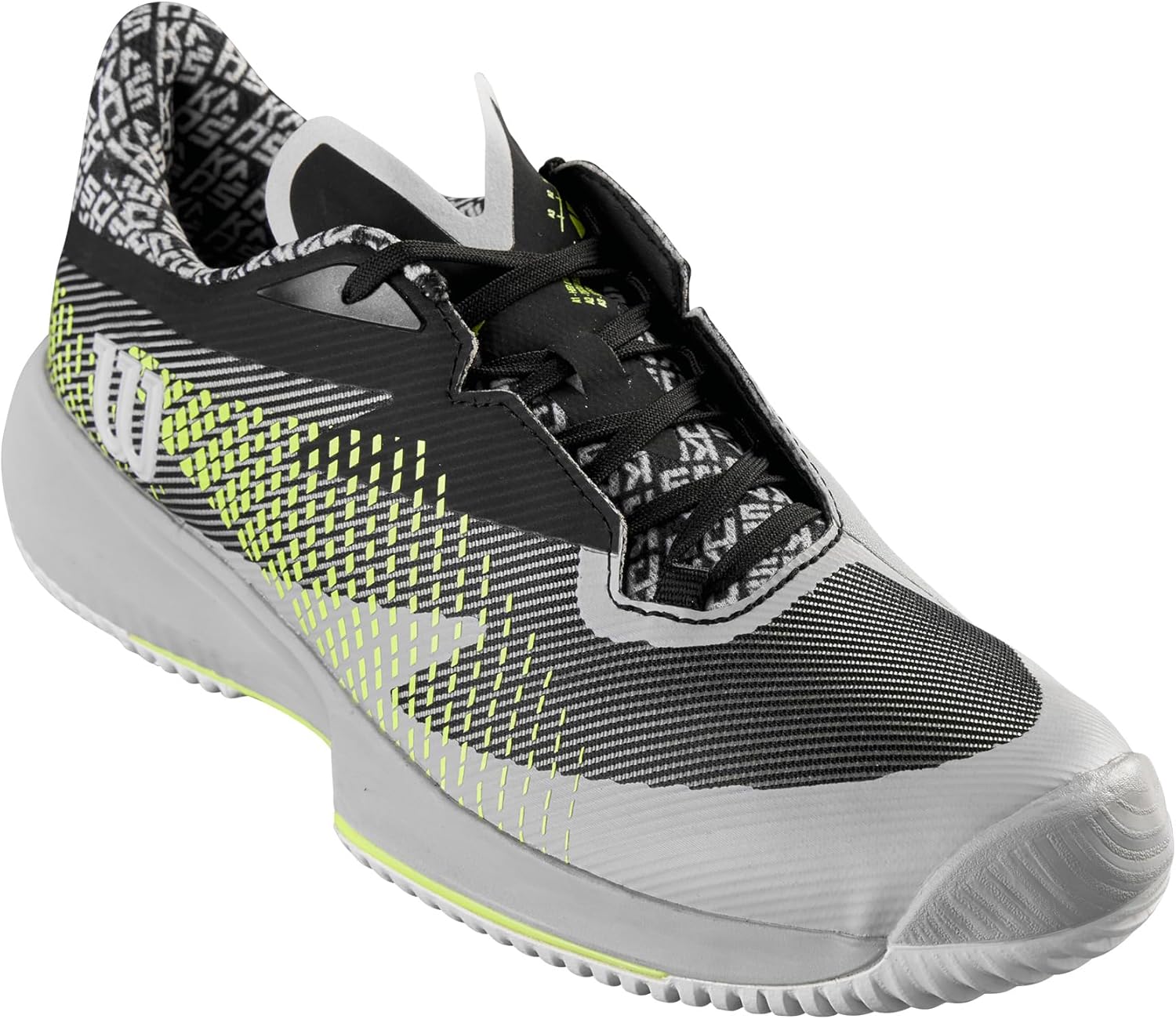 

Теннисные кроссовки Wilson Rush Pro Ace для мужчин - размеры обуви США для мужчин, черный/синий/желтый