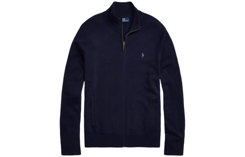 Футболка поло FW22 мужская тёмно-синяя Polo Ralph Lauren — фото 2
