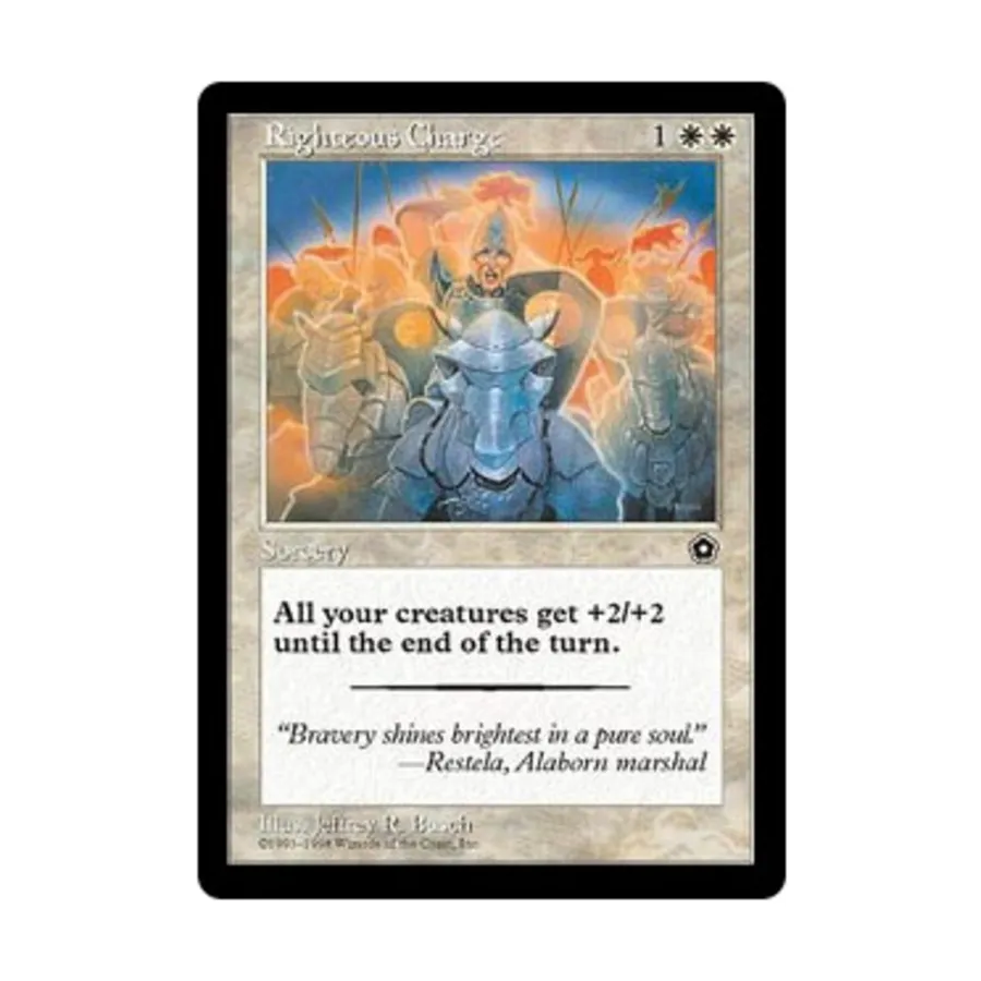 

CCG Праведный заряд (С), MTG - Portal 2nd Age