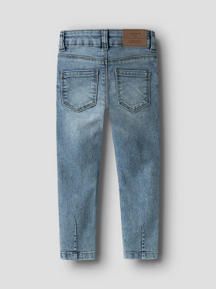 Name it Джинсы NMFPOLLY SKINNY JEANS 5070-LM, средне-синий деним — фото 2