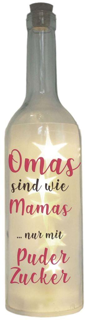 

Светодиодный мотив из фольги для бутылок, бабушки как мамы только с сахарной пудрой, 29см, лампа-подсветка для бутылок с надписью WB wohn trends