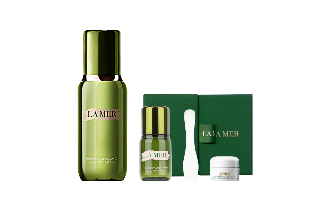 Косметический набор La Mer: эссенция, 100 мл + эссенция, 15 мл + крем Cloud Velvet, 3,5 мл — фото 2