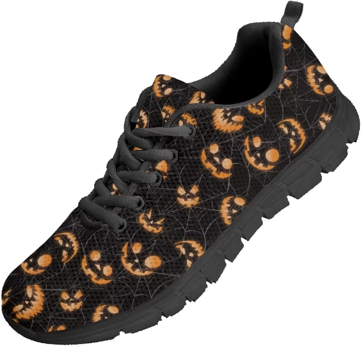 

Мужские кроссовки Funnydude Funny Print для прогулок, осенние повседневные теннисные кроссовки с дышащей сеткой, Halloween Ghost