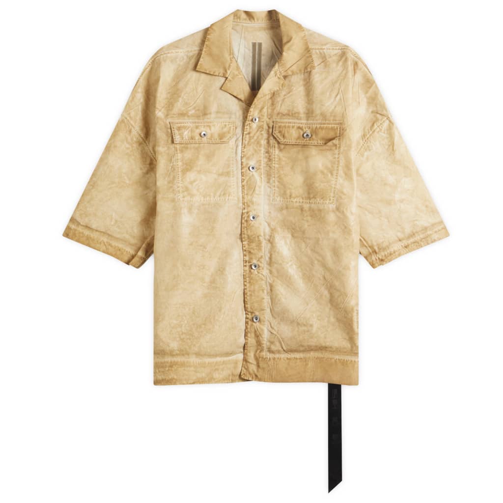 

Рубашка Magnum Tommy Rick Owens Drkshdw, цвет parchment
