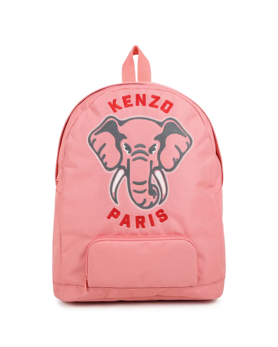 

Розовый женский рюкзак из полиуретана Kenzo Kids