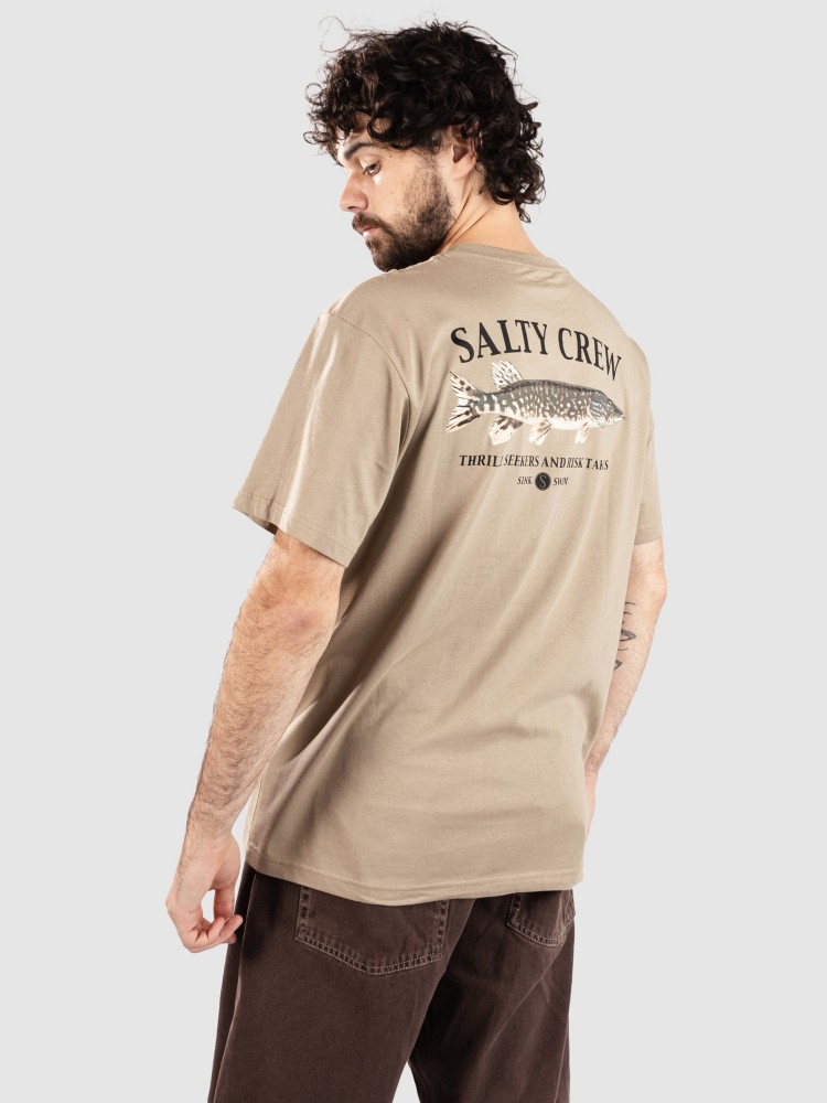 

Футболка Salty Crew Euro Pike Premium T-Shirt, twig