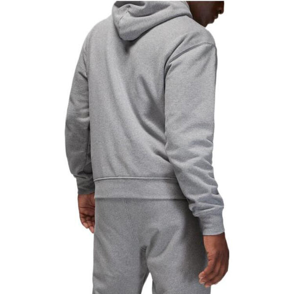 Толстовка Air Jordan Drawstring Knit Hoodie Men's Grey, серый — фото 3