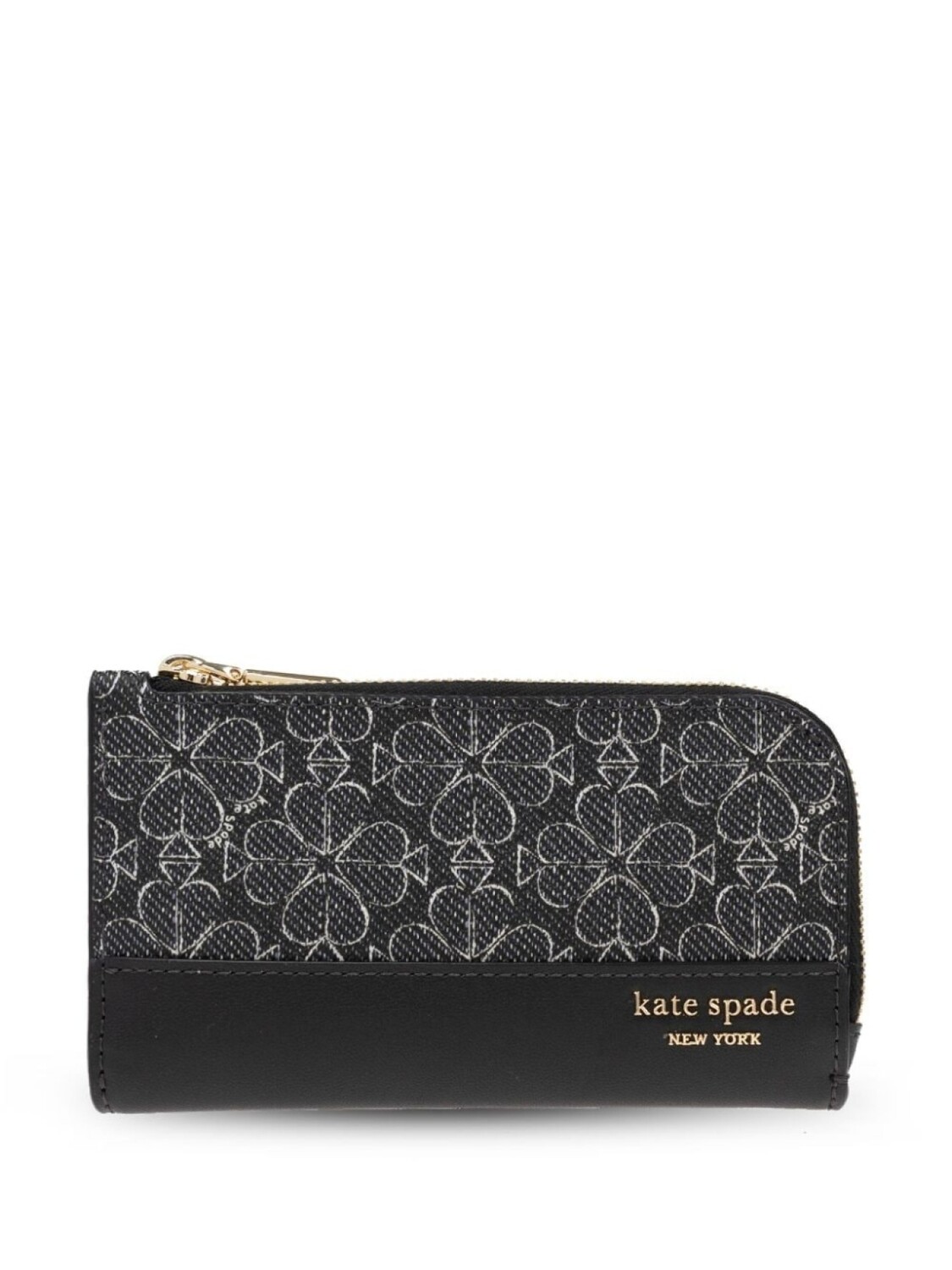 

Kate Spade кожаный кошелек с двойным сложением, черный
