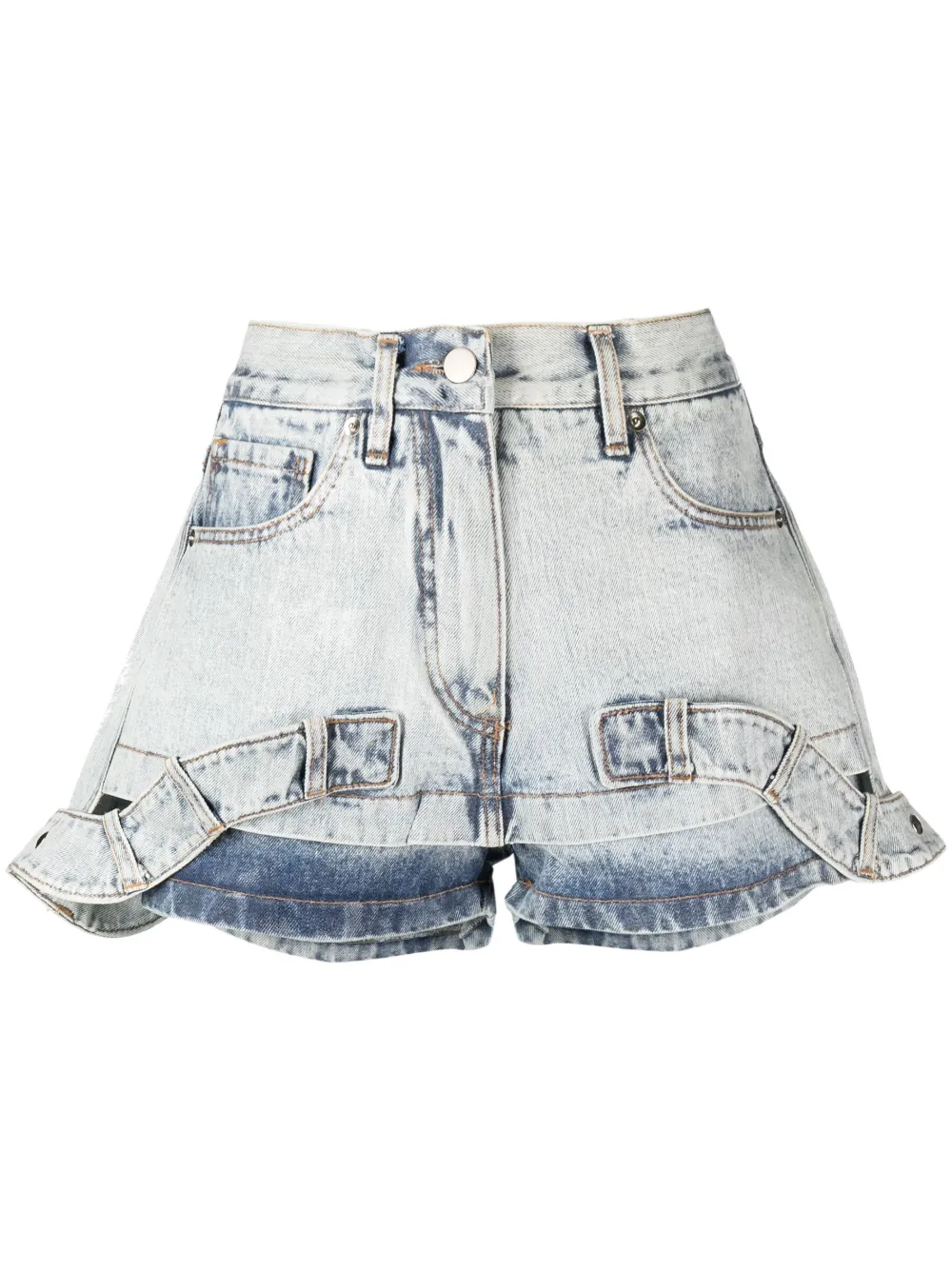 

Многослойная юбка мини Skirtpant Almaz, синий