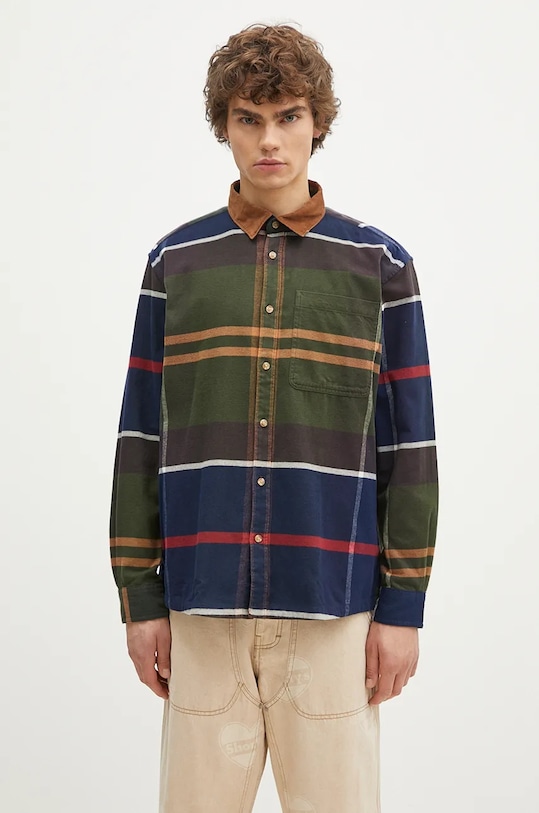 

Хлопковая рубашка Bushlane OS Tartan Shirt Barbour, мультиколор