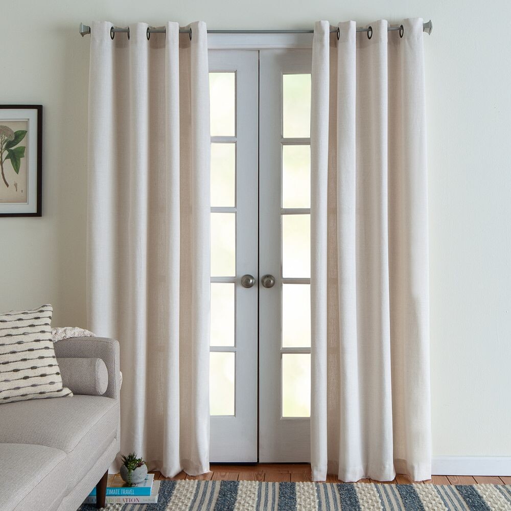 

Занавеска Corona 1-панельная оконная занавеска Lomira Corona Curtain, цвет Ivory