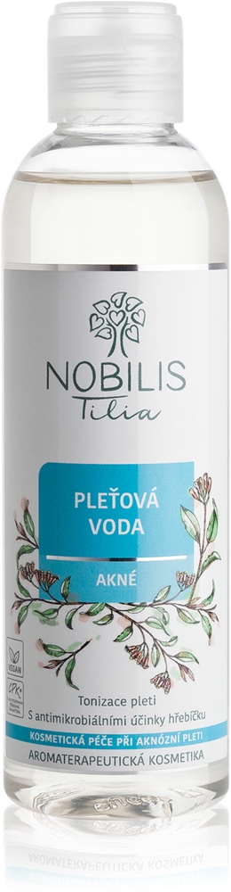 

Глубокоочищающий тоник для лица от прыщей для проблемной кожи, склонной к акне Nobilis Tilia, 200 мл