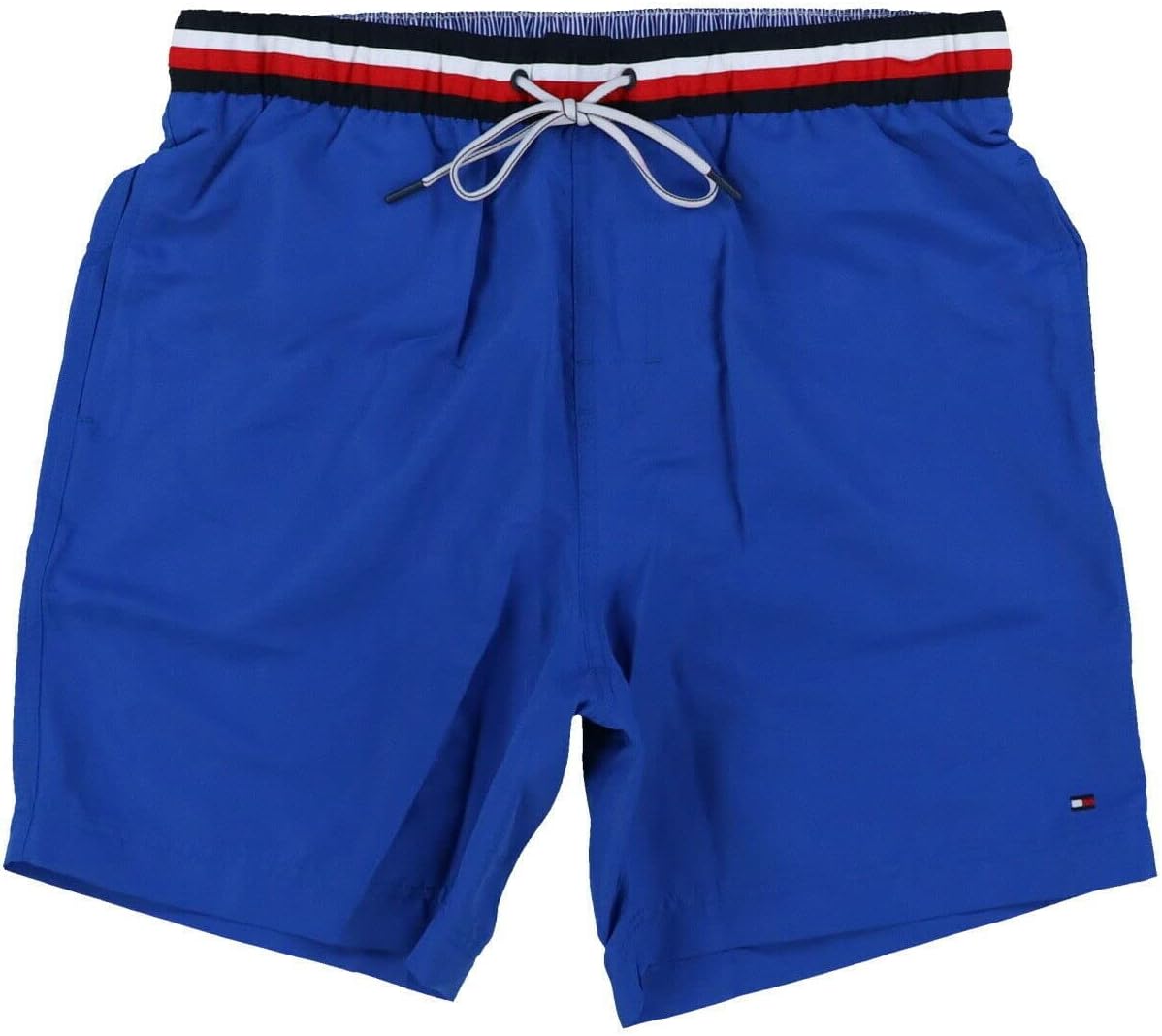 

Мужские плавки Tommy Hilfiger Flag длиной 7 дюймов, Blue Iolite