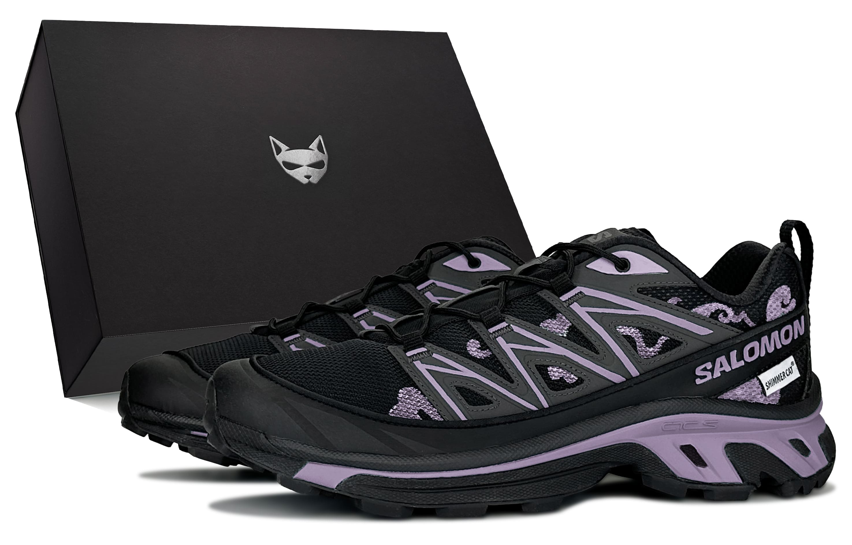 

Мужские низкие туристические ботинки XT 6 SALOMON, темно-фиолетовый/черный