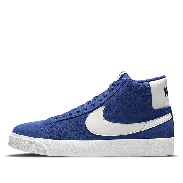 

Кроссовки zoom blazer mid sb Nike, синий