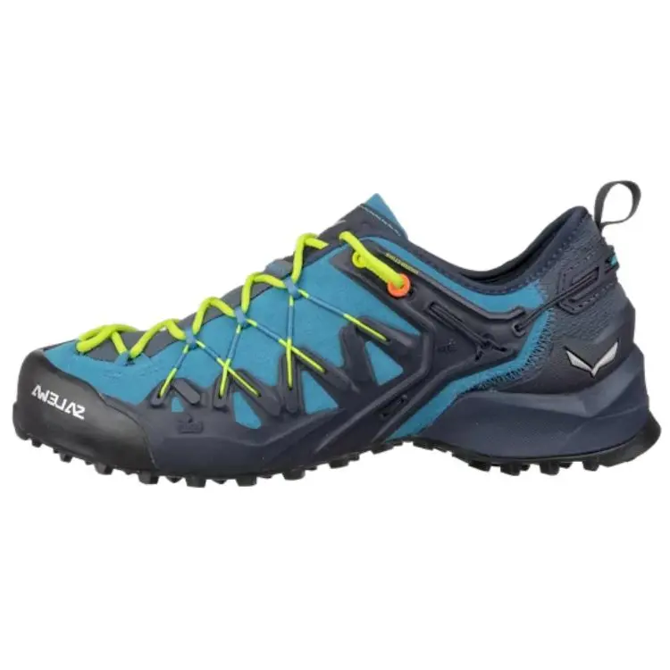 

Кроссовки мужские низкие синие/желтые Salewa