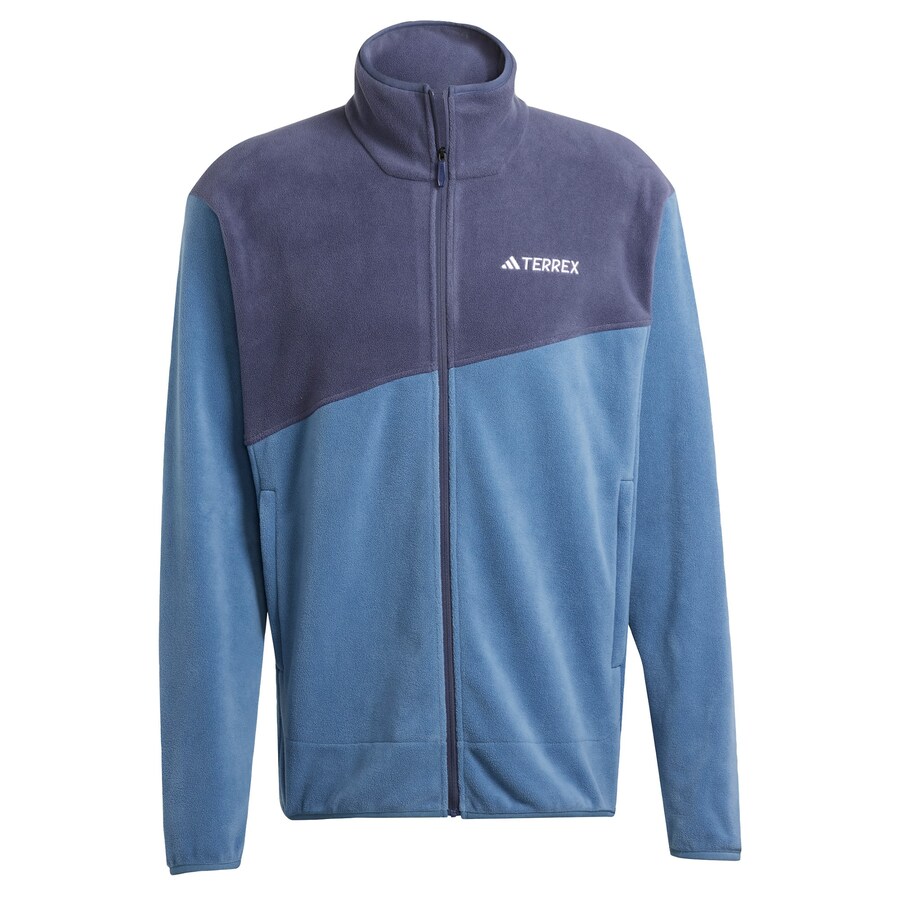 

Спортивная флисовая куртка ADIDAS TERREX, цвет Blue/Dusty blue