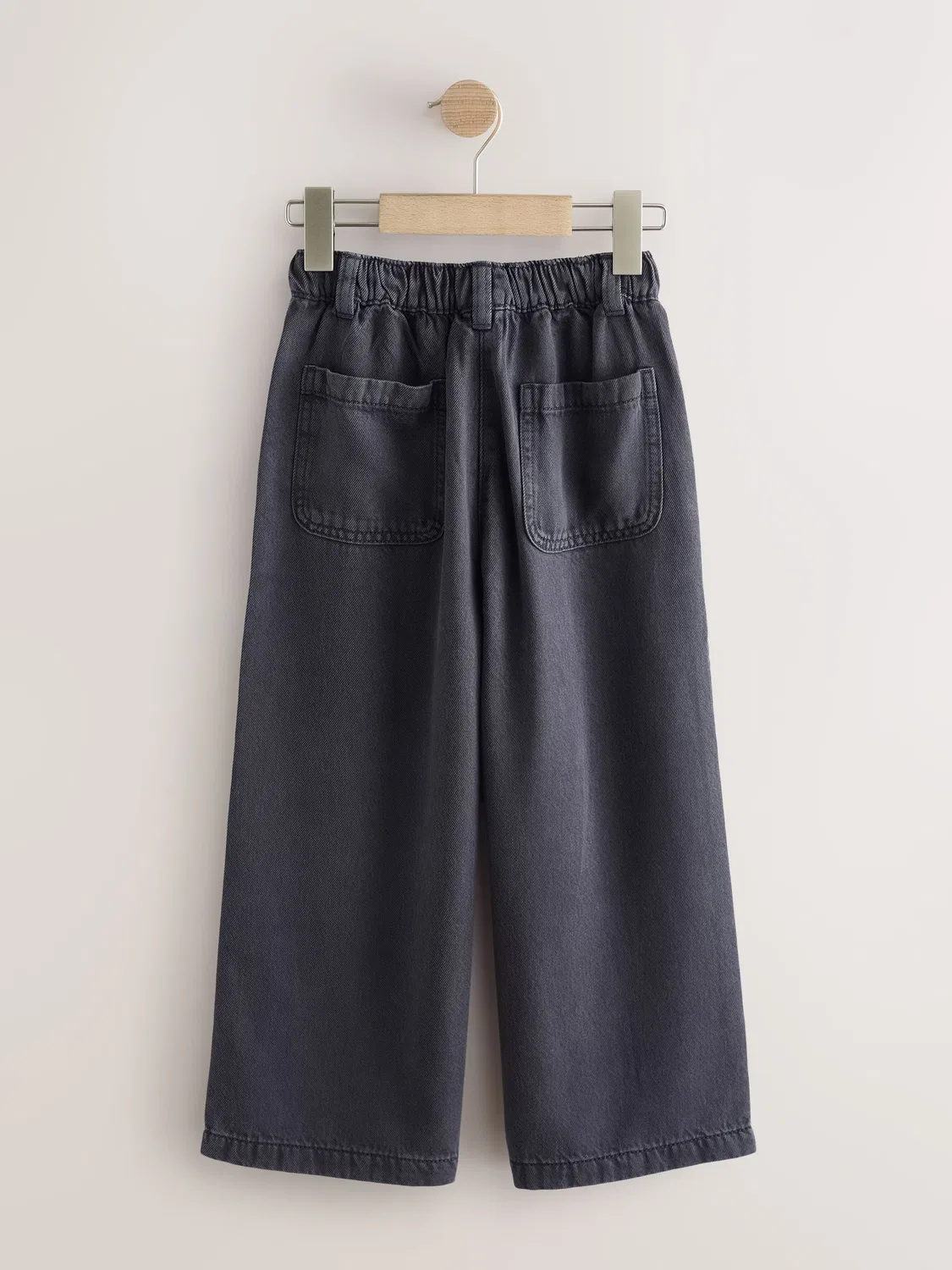 Джинсы Next Wide leg Jeans, темно-серый — фото 2