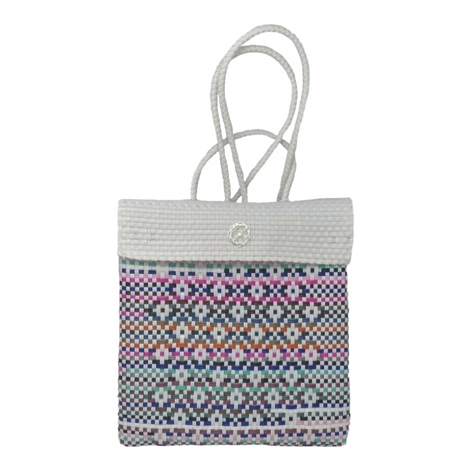 

Женский рюкзак Native в бело-розовом узоре Lola's Bag