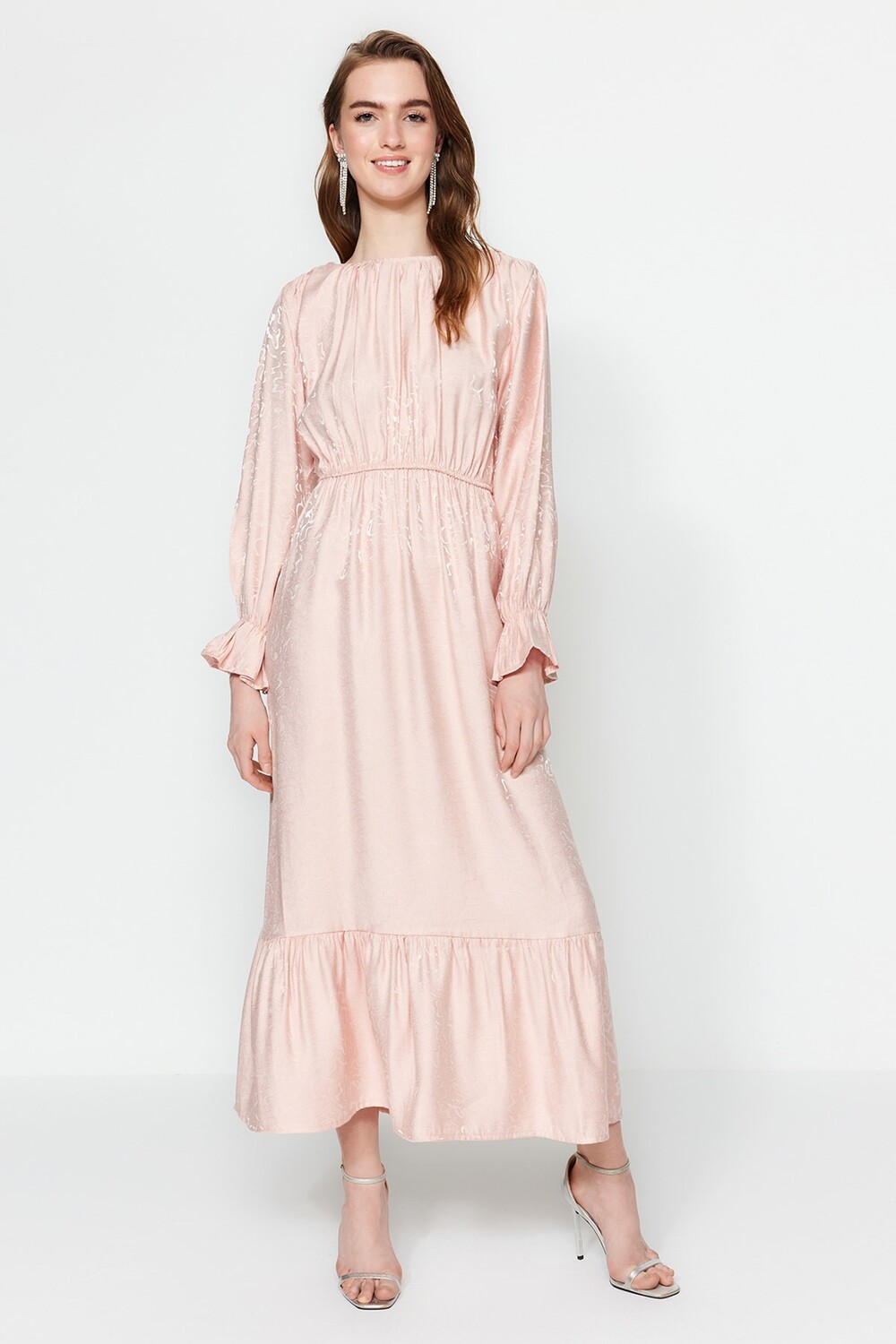 

Вечернее Платье - Розовый - Макси Trendyol Modest, розовый, Черный, Вечернее Платье - Розовый - Макси Trendyol Modest, розовый